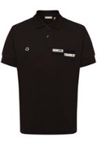 Moncler Genius Moncler Genius 7 Moncler Fragment Hiroshi Fujiwara Cotton Polo Shirt