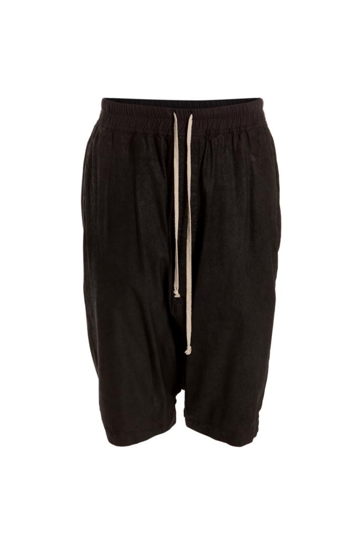 Rick Owens Men Cotton Shorts