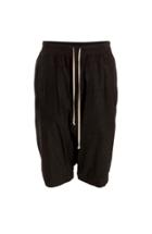 Rick Owens Men Cotton Shorts