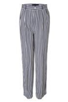 Ralph Lauren Black Label Ralph Lauren Black Label Navy/cream Anchor Striped Pants - Blue