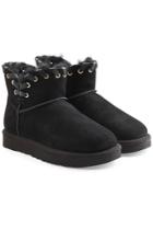 Ugg Australia Ugg Australia Aidah Mini Suede Boots With Wool Insole