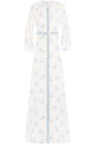 Vilshenko Vilshenko Printed Silk Maxi Dress - Florals