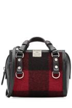 Dsquared2 Dsquared2 Leather And Wool Mini Tote