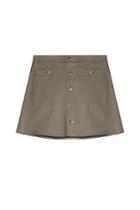 Kenzo Kenzo Button Up Mini-skirt