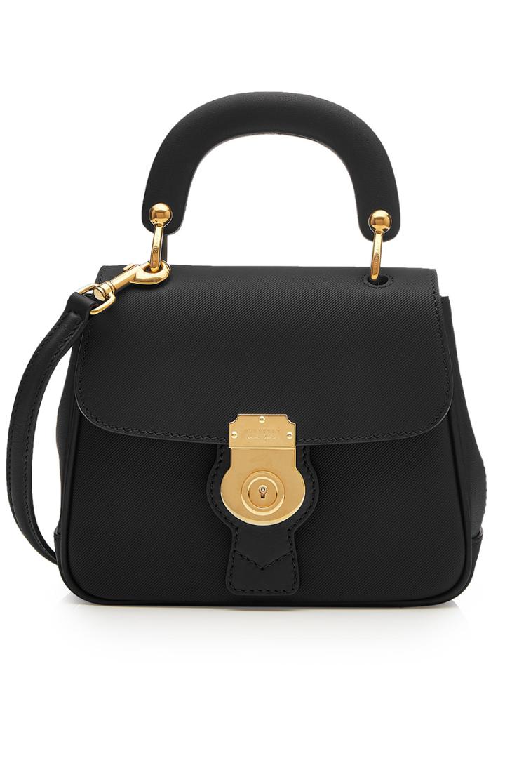 Burberry Burberry Small Dk88 Leather Shoulder Bag