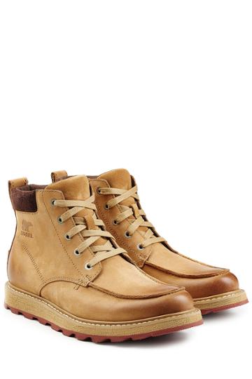 Sorel Sorel Leather Ankle Boots - Camel