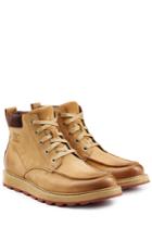 Sorel Sorel Leather Ankle Boots - Camel