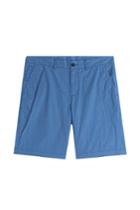 Michael Kors Michael Kors Printed Cotton Chino Shorts - Blue