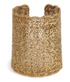 Aur?lie Bidermann Gold Lace Cuff
