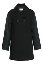 3.1 Phillip Lim 3.1 Phillip Lim Wool Coat With Contrast Sleeves