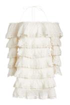 Zimmermann Zimmermann Lace Tiered Mini Dress