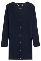 81 Hours 81 Hours Long Cashmere Cardigan - Blue