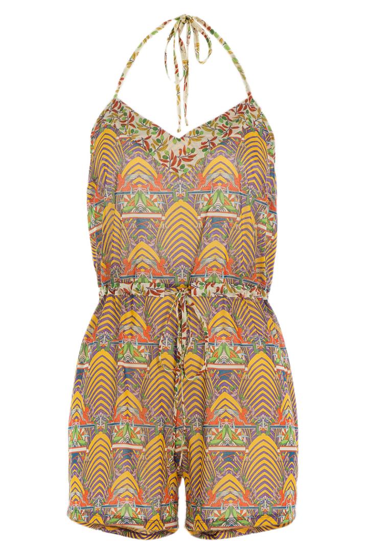 Paolita Paolita Printed Playsuit - Multicolor