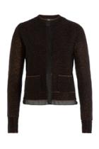 Steffen Schraut Steffen Schraut Glam Cardigan With Merino Wool - Gold