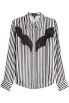 Marc Jacobs Marc Jacobs Striped Shirt With Fringing