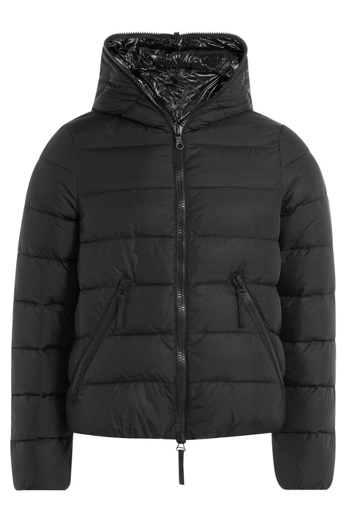 Duvetica Duvetica Quilted Jacket With Contrast Lining - Black