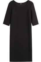 Jil Sander Navy Jil Sander Navy Stretch Dress - Black