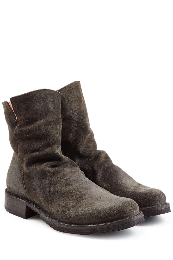 Fiorentini & Baker Fiorentini & Baker Distressed Sueded Ankle Boots