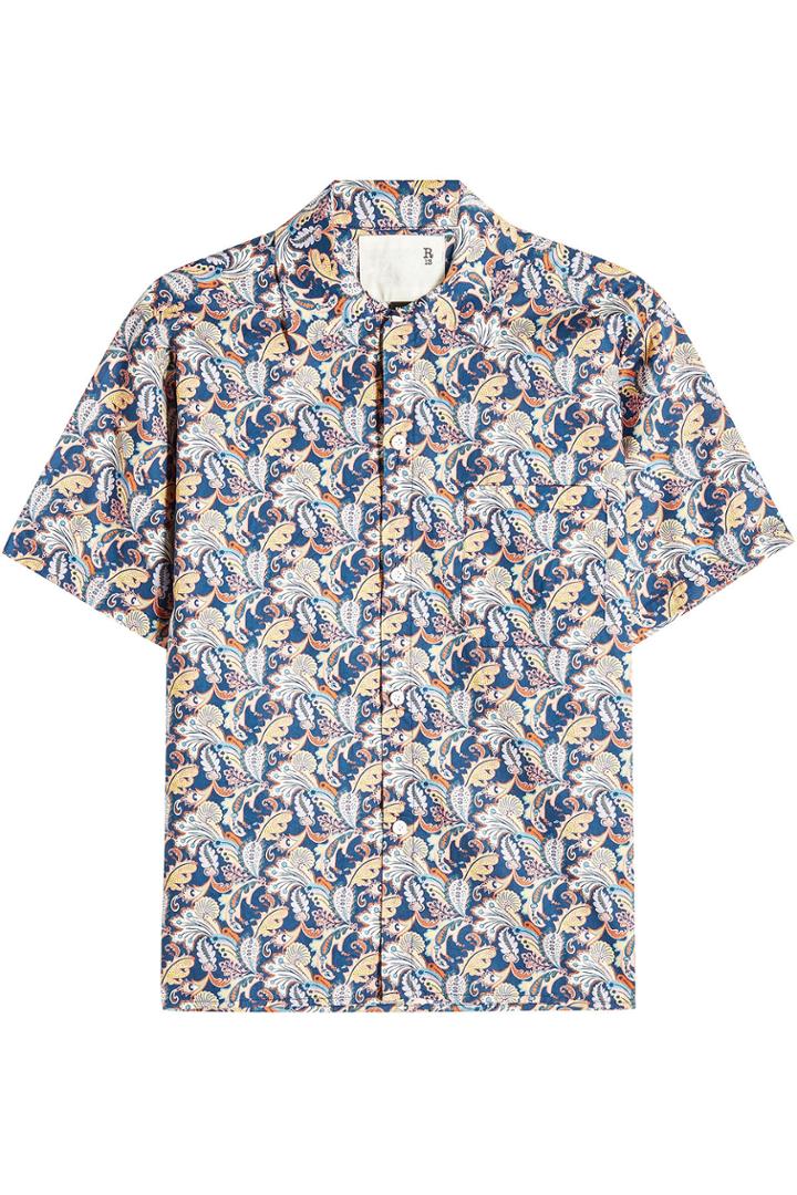 R13 R13 Printed Cotton Shirt