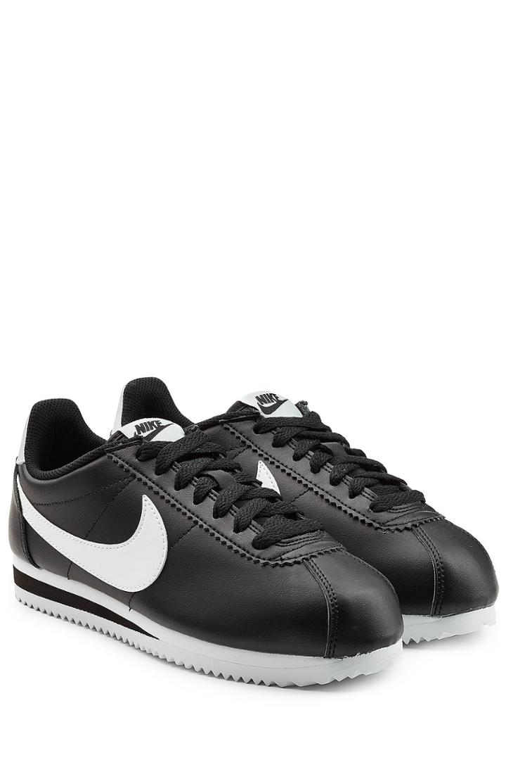 Nike Nike Leather Cortez Sneakers - Black