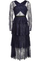 Self-portrait Self-portrait Maxi Dress With Lace