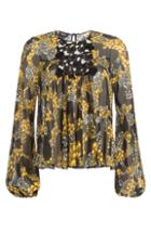 Giambattista Valli Printed Silk Tunic