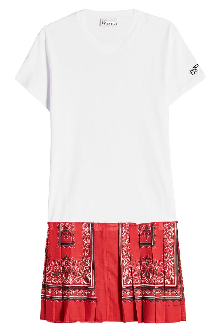 Red Valentino Red Valentino Bandana T-shirt Dress