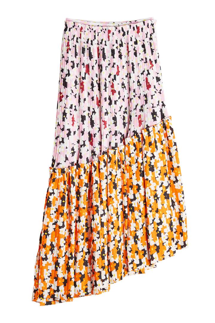 Kenzo Kenzo Asymmetric Print Skirt
