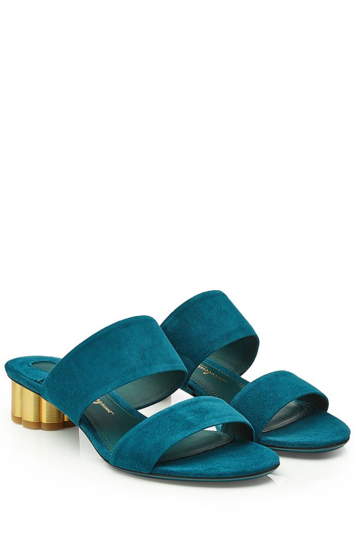 Salvatore Ferragamo Salvatore Ferragamo Belluno Suede Sandals
