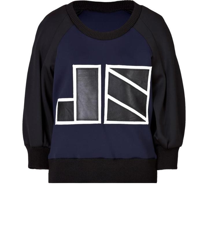 Jonathan Simkhai Neoprene Logo Sweatshirt
