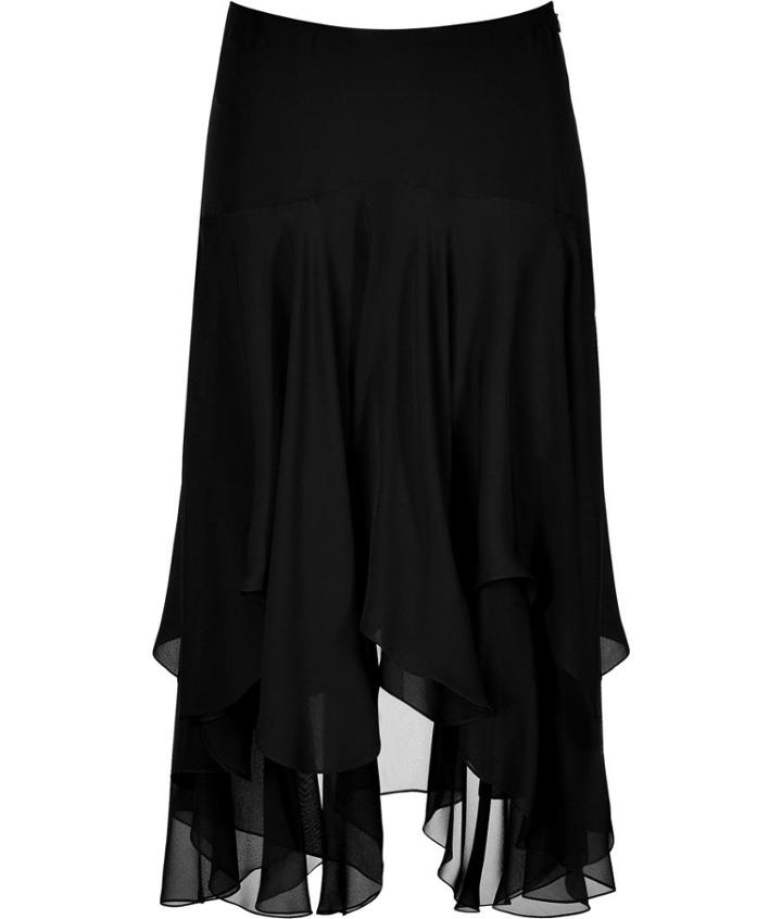 Ralph Lauren Collection Silk Leonarda Skirt