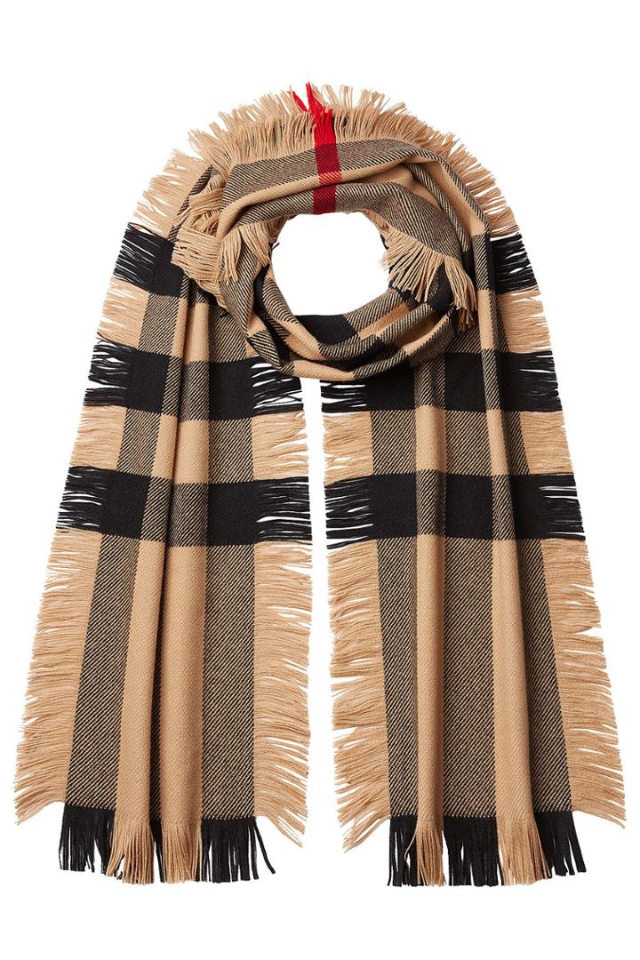 Burberry Burberry Printed Wool Scarf