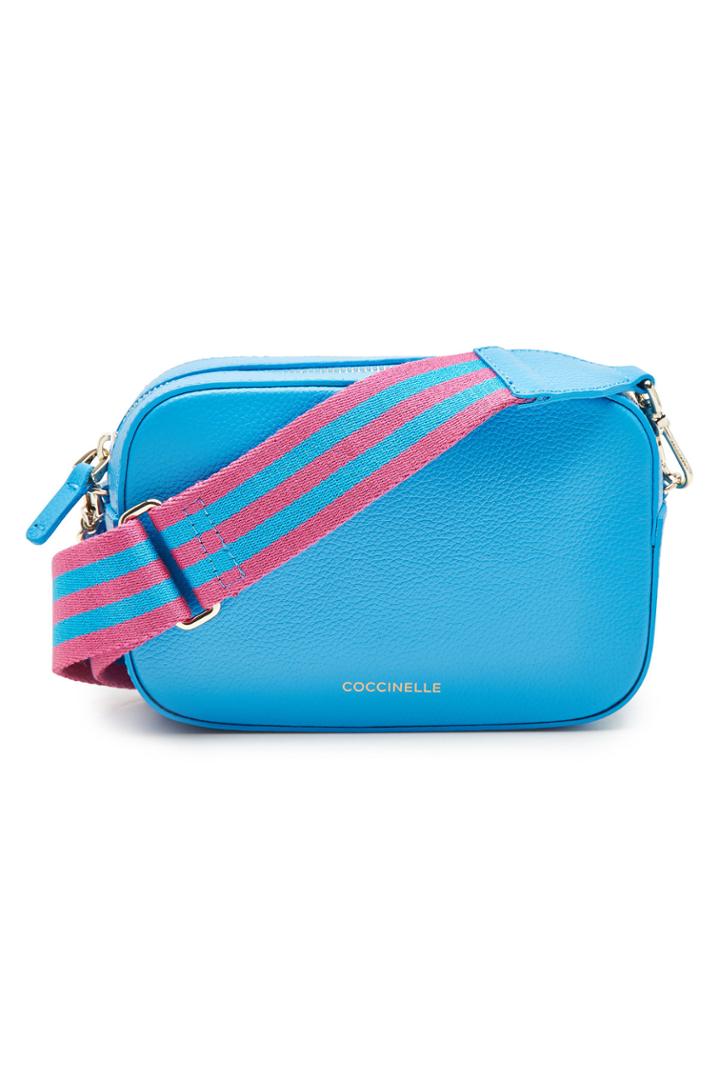 Coccinelle Coccinelle Tebe Mini Leather Shoulder Bag