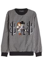 Dolce & Gabbana Dolce & Gabbana Printed Sweatshirt With Appliqué
