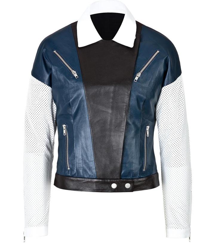 Jonathan Simkhai Leather Moto Jacket