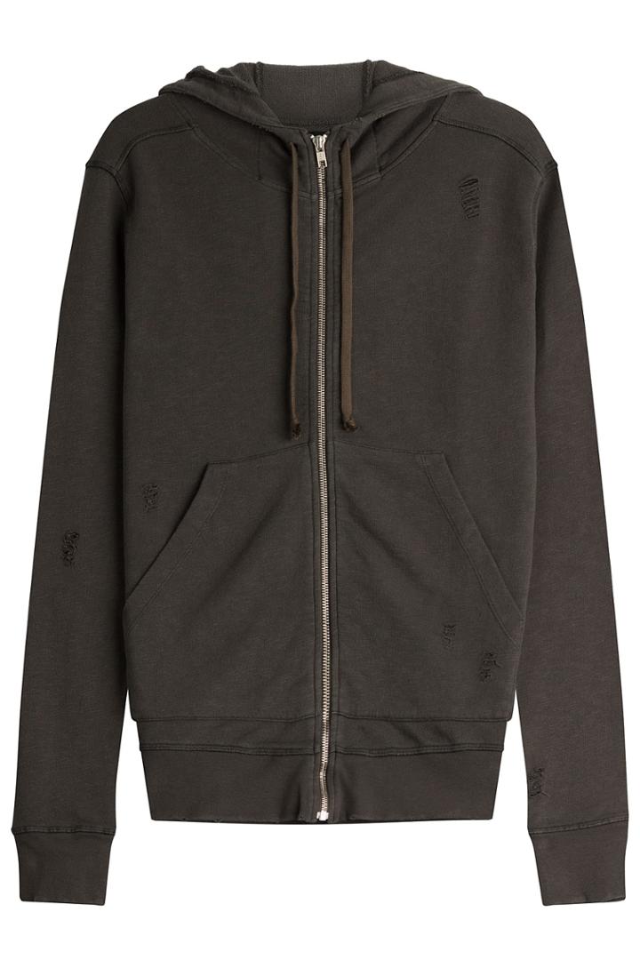 Iro Iro Cotton Hoodie - Green