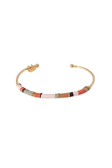 Gas Bijoux Gas Bijoux Zanzibar 24kt Gold-plated Bangle Bracelet