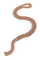 Carolina Bucci Carolina Bucci Gold/rose Gold Woven Chain Tassel Necklace - Multicolored