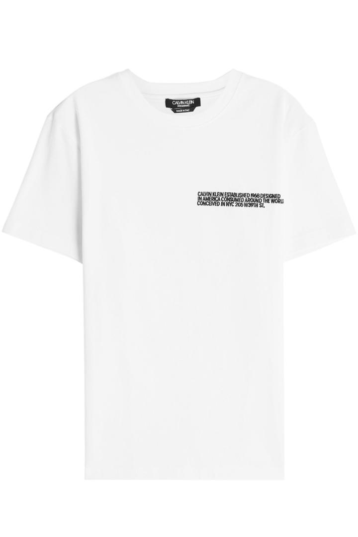 Calvin Klein 205w39nyc Calvin Klein 205w39nyc Printed Cotton T-shirt