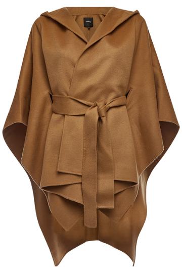 Theory Theory Wool Poncho With Cashmere