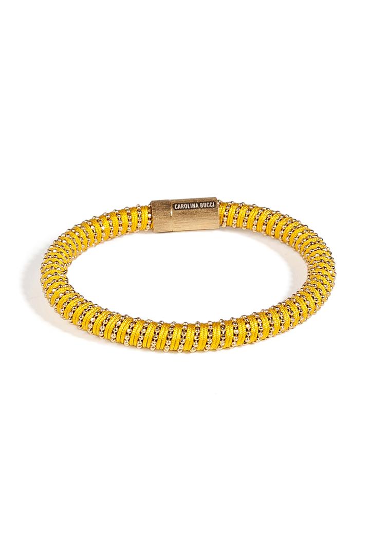 Carolina Bucci Carolina Bucci Gold-plated Twister Bracelet In Yellow
