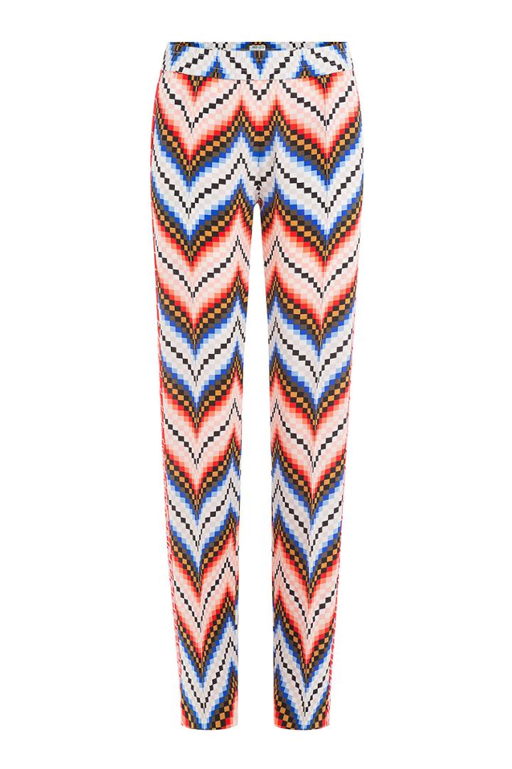 Kenzo Kenzo Printed Silk Pants - None
