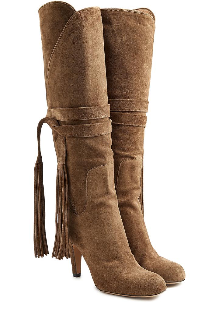 Chloé Chloé Suede Knee Boots
