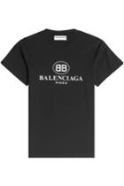 Balenciaga Balenciaga Logo Cotton T-shirt