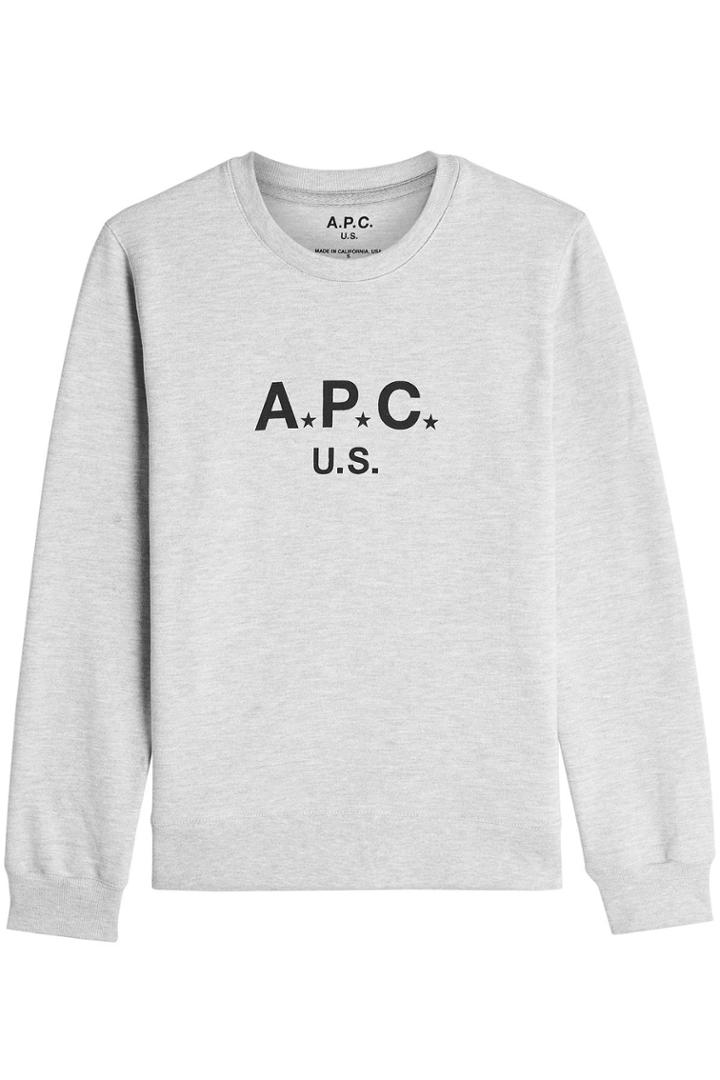 A.p.c. A.p.c. Printed Cotton Sweatshirt