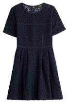 Juicy Couture Juicy Couture Embroidered Dress - Blue