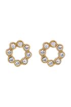 Marc Jacobs Marc Jacobs Crystal Dot Studs Earrings - Gold
