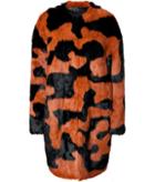 Diane Von Furstenberg Rabbit Fur Coat