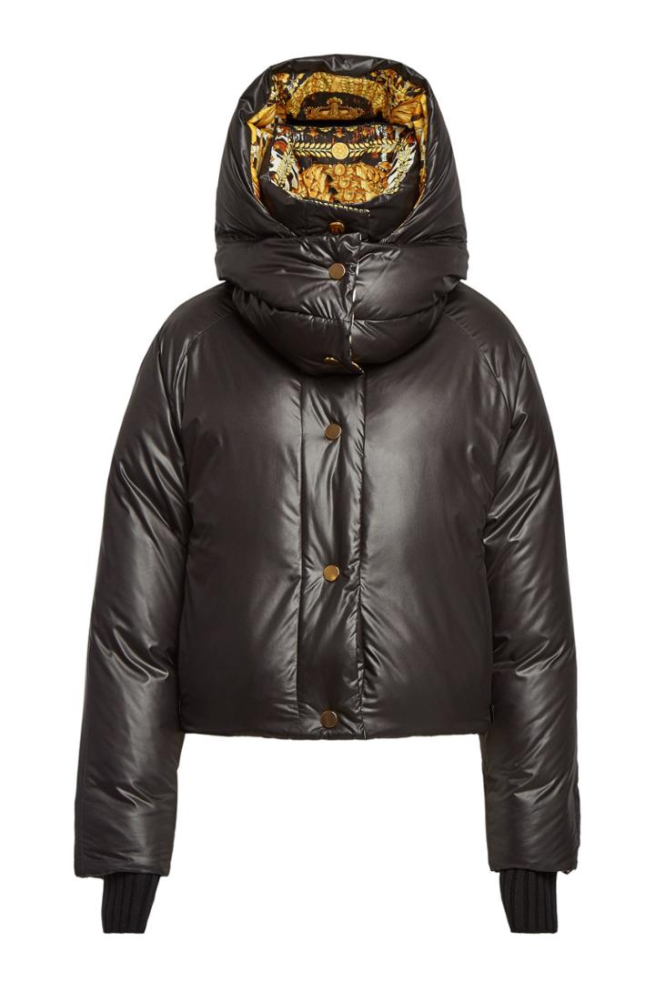 Versace Versace Down Jacket With Wool