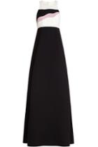 Giambattista Valli Giambattista Valli Wool-silk Evening Gown - Black